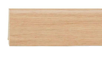 Плинтус Tarkett шпонированный OAK ROBUST WHITE (80 х 20 х 2400)